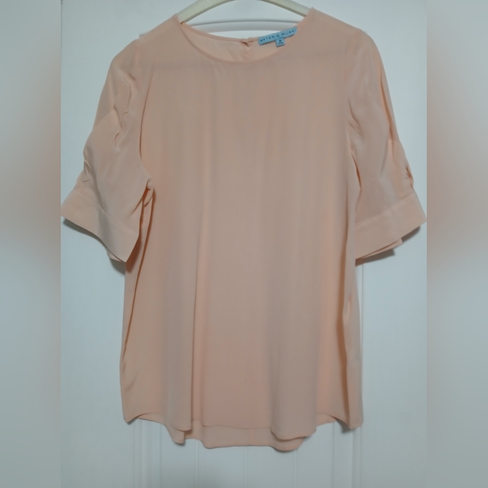 ANTONIO MELANI Peach Blouse